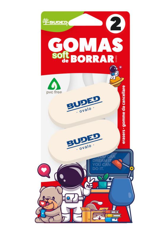 2 GOMAS DE BORRAR 6233